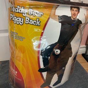 SOLD Teddy Bear Piggy Back Costume